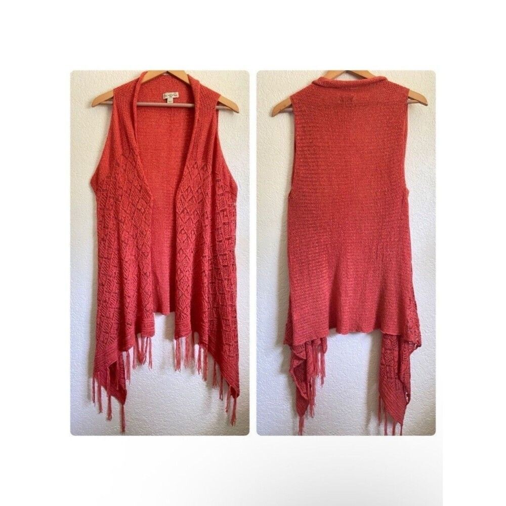 Live And Let Live Boho Vest With Fringe